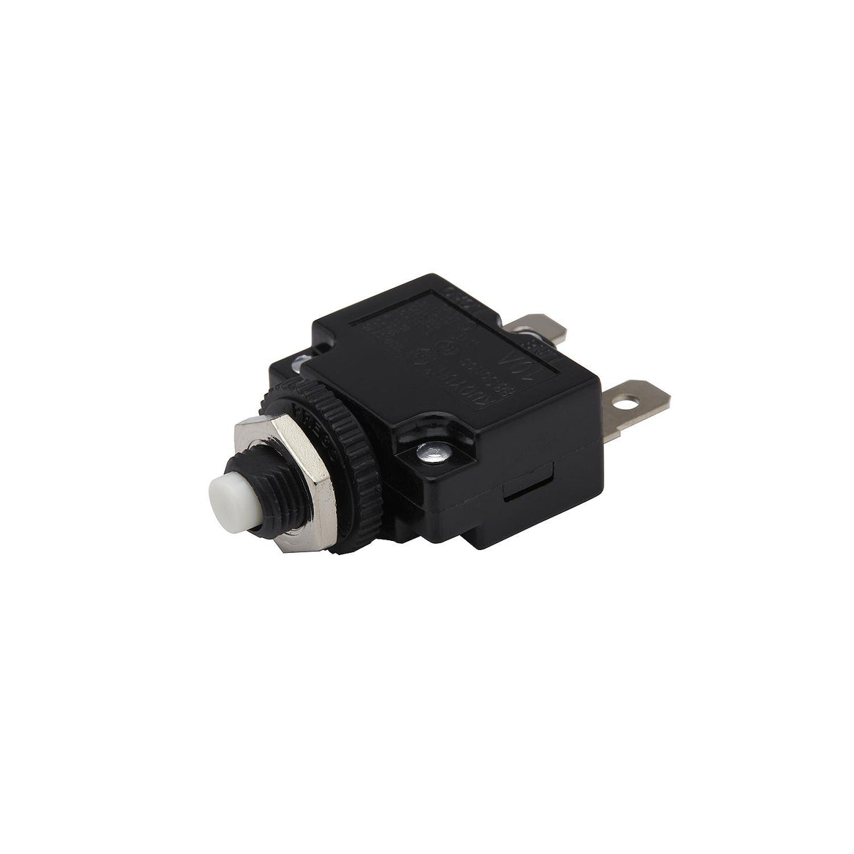 Mini Push to Reset Circuit Breaker, 10 AMP