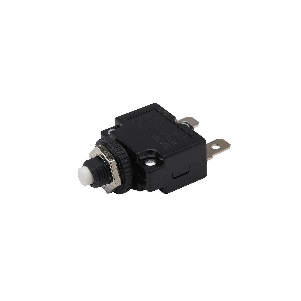 Mini Push to Reset Circuit Breaker, 15 AMP