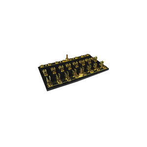 8-Gang Fuse & Terminal Block, Brass Clips & Contacts, SFE 20 Amp of 3AG Fuse