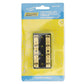 Terminal Block, 4-Gang, Plastic Base w/ Brass Hardware