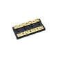Terminal Block, 4-Gang, Plastic Base w/ Brass Hardware