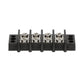 Terminal Block, 4-Gang, Brass Clips & Contacts