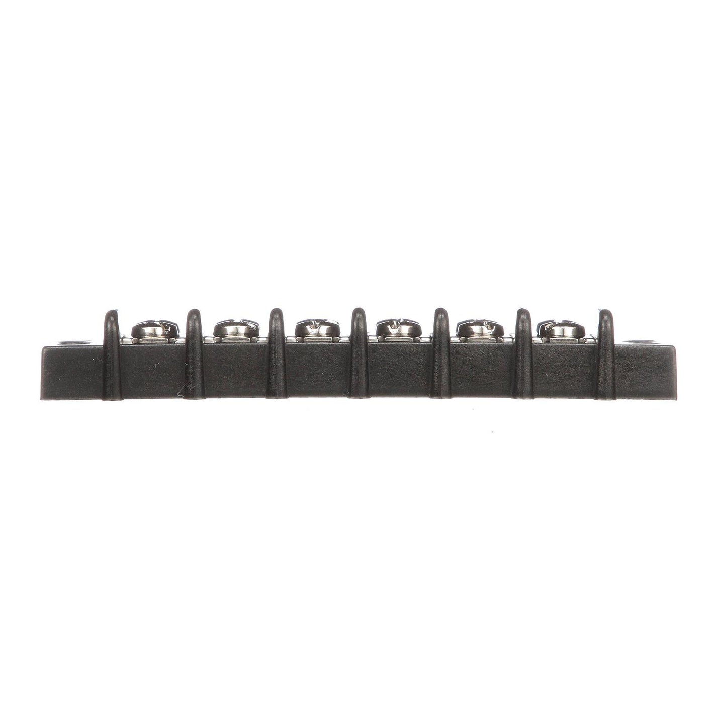 Terminal Block, 6-Gang, Nickel Plated Brass Terminals