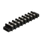 Terminal Block, 8-Gang, Brass Clips & Contacts