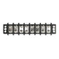 Terminal Block, 8-Gang, Brass Clips & Contacts