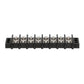 Terminal Block, 8-Gang, Brass Clips & Contacts