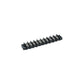 Terminal Block, 10-Gang, Nickel Plated Brass Terminals