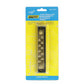 Terminal Block, 10-Gang, Brass Clips & Contacts
