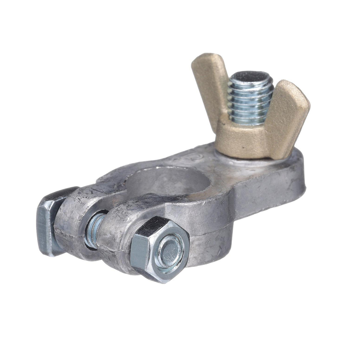 Boat Battery Terminal Set w/ Wing Nuts, Incl. Positive & Negative Terminals, 2/PK