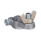 Boat Battery Terminal Set w/ Wing Nuts, Incl. Positive & Negative Terminals, 2/PK