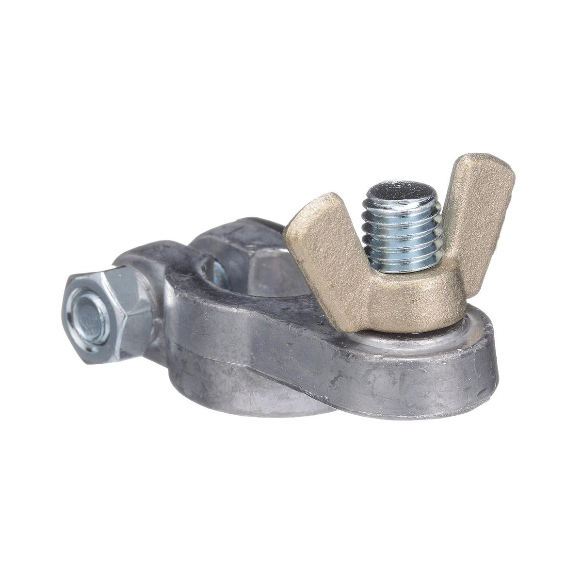Boat Battery Terminal Set w/ Wing Nuts, Incl. Positive & Negative Terminals, 2/PK