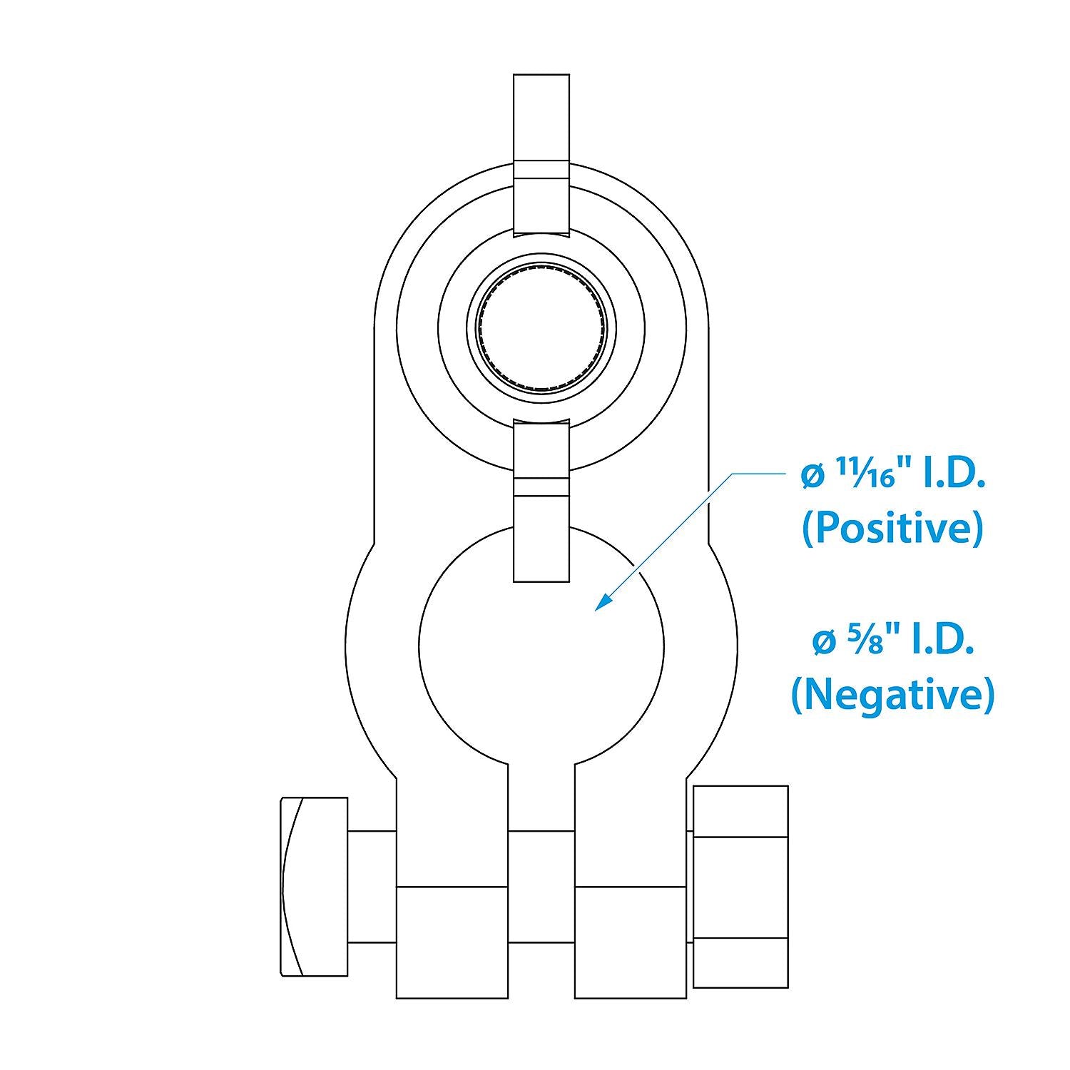 Boat Battery Terminal Set w/ Wing Nuts, Incl. Positive & Negative Terminals, 2/PK
