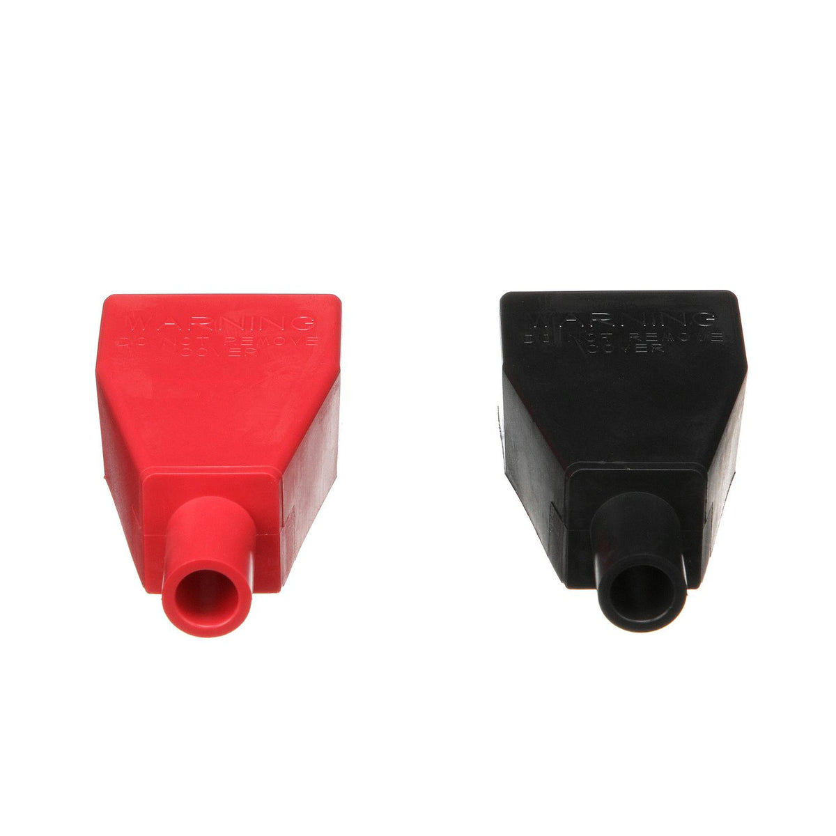Battery Terminal Covers, Fits 4 & 6 Gauge Cable & Terminals w/o Wing Nut, 2/PK