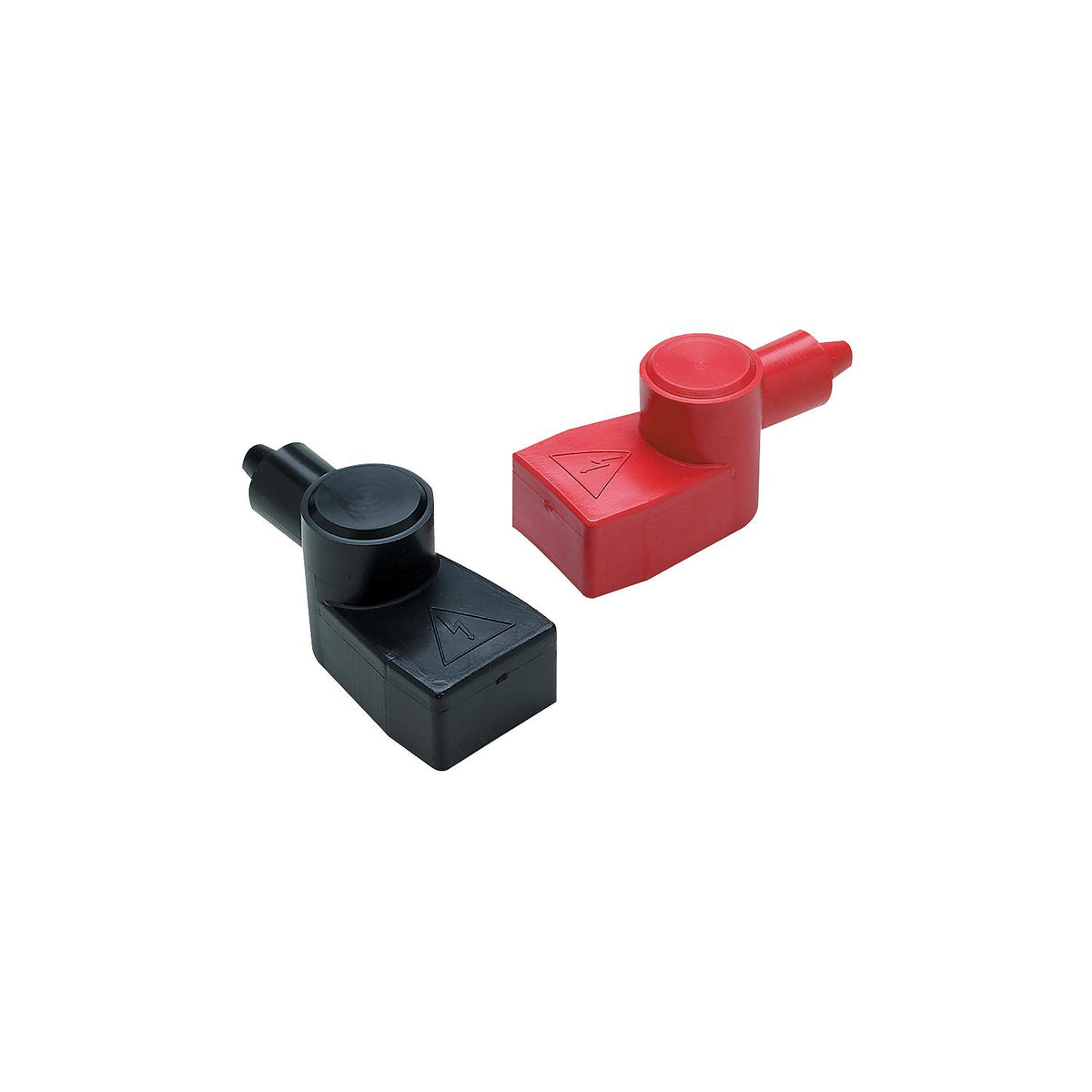 Battery Terminal Covers, Fits 2-2/0 Gauge Cable & Terminals w/ Wing Nut