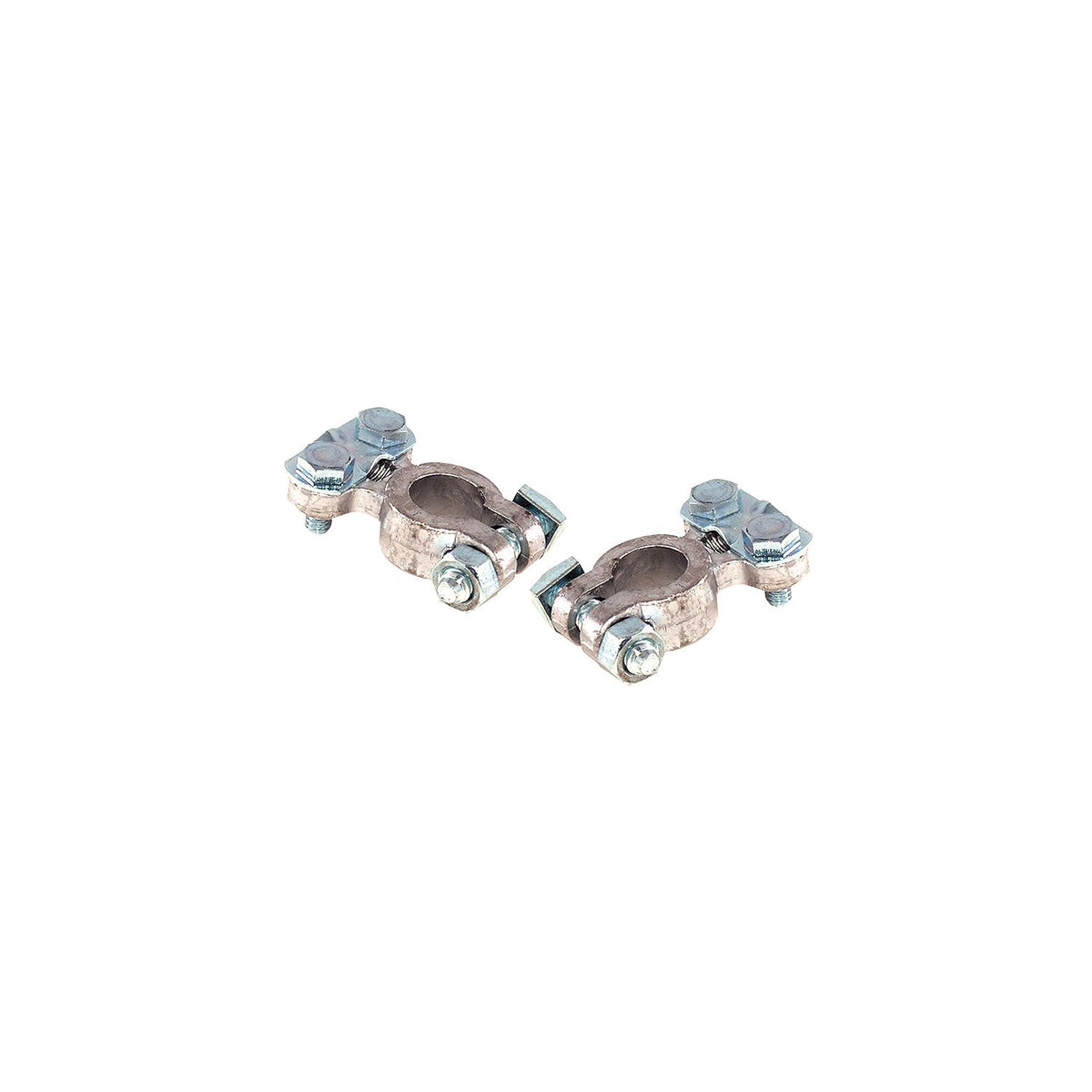 Clamp Style Universal Battery Terminals, 2/PK