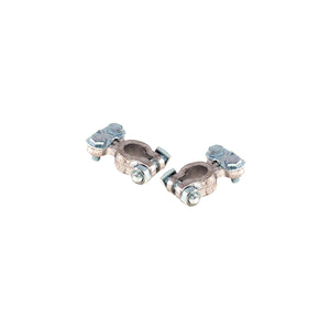 Clamp Style Universal Battery Terminals, 2/PK