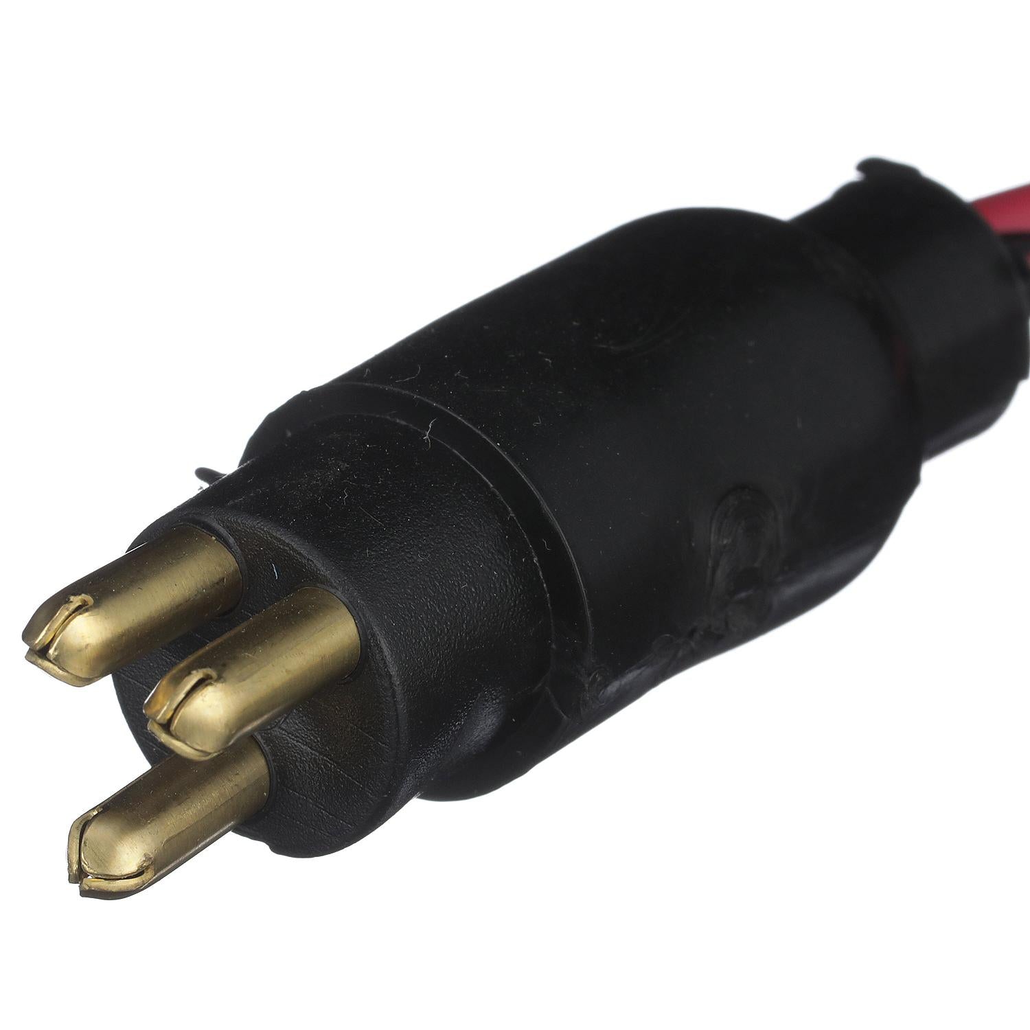 Trolling Motor Plug, Straight, Male, Motor Side, 6 in. Lead Wires