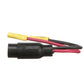 Trolling Motor Plug, Straight Female, Motor Side, 6 in. Lead Wires