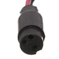 Trolling Motor Plug, Straight Female, Motor Side, 6 in. Lead Wires