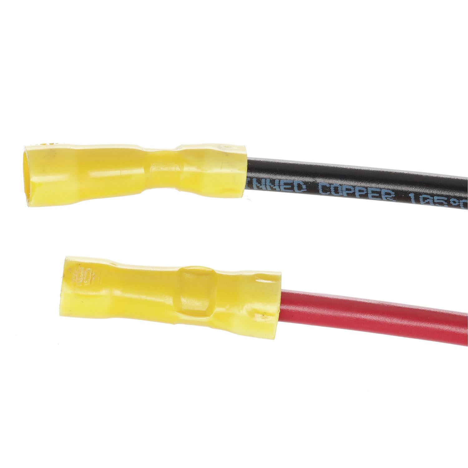 Trolling Motor Plug, Straight Female, Motor Side, 6 in. Lead Wires