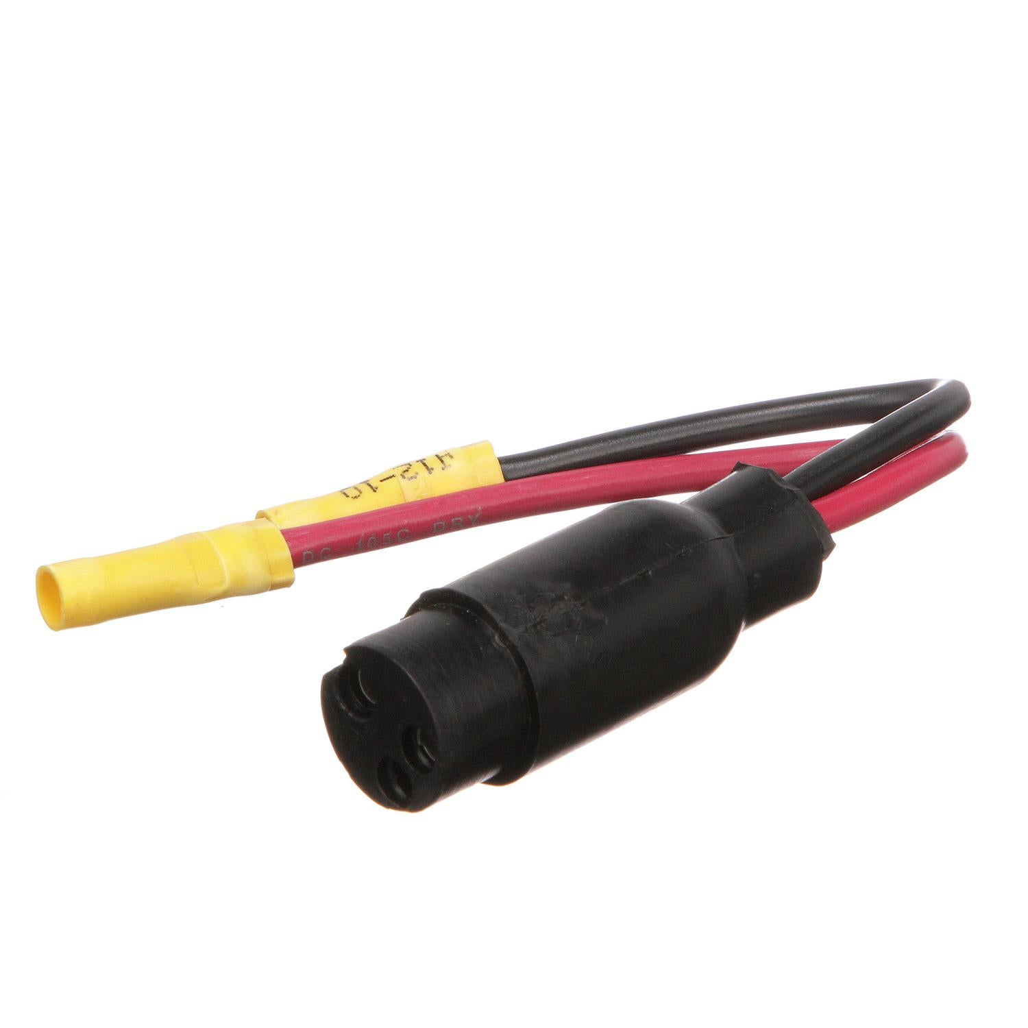 Trolling Motor Plug, Straight Female, Motor Side, 6 in. Lead Wires