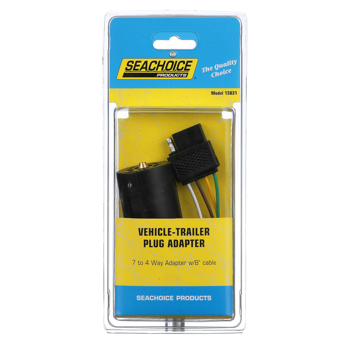 7-Way Connector to Adapt to 4-Way Trailer