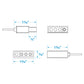 Trailer Y Harness, For Wishbone Trailers, 25ft. Long, 48 In