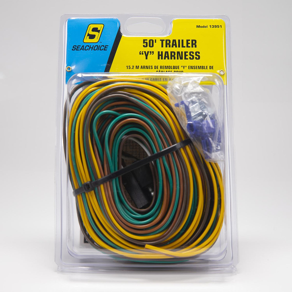 13951 Trailer Y Harness, 50ft, 12/24V, 10 Amp