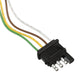 Trailer Wire Harness Extension, 4 Pole, Flat, 48 In.