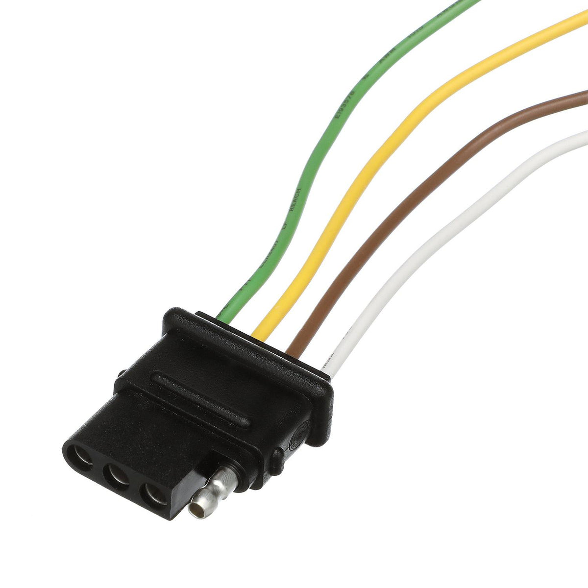 Trailer Wire Harness Extension, 4 Pole, Flat, 48 In.