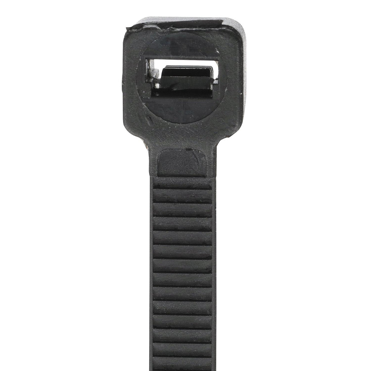 Cable Ties, 14in Long, 50 lbs Max Load, Black, Pack of 500, 500/PK