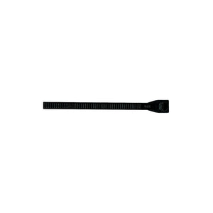 4in Nylon Standard Cable Tie, Black, 100/PK