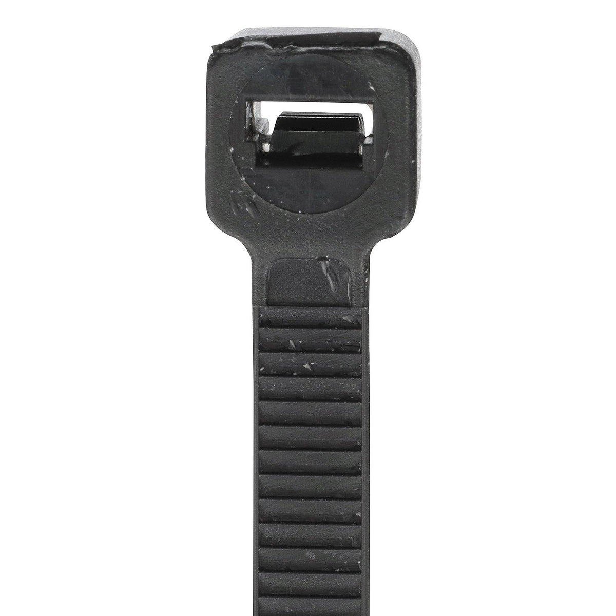 Cable Ties, 8in Long, 50 lbs Max Load, Black, Pack of 1,000, 1000/PK
