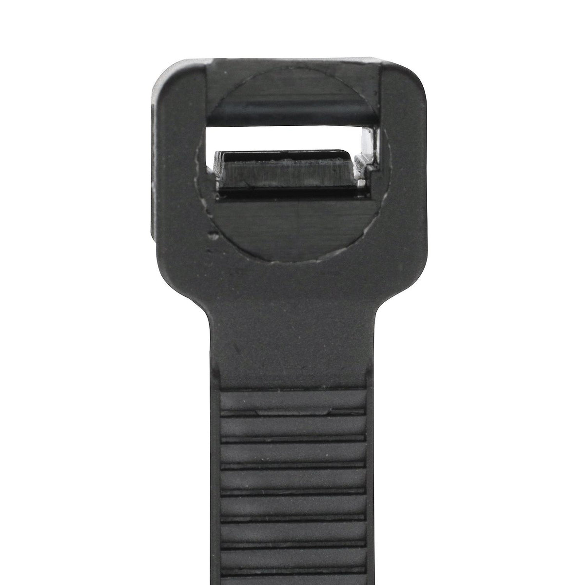 Cable Ties, 14in Long, 120 Lb. Max Load, Black, Pack of 100, 100/PK