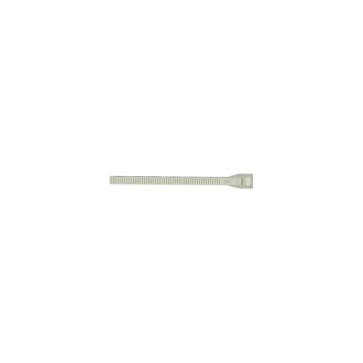 11in Nylon Standard Cable Tie, 25 Pcs. Natural, 25/PK