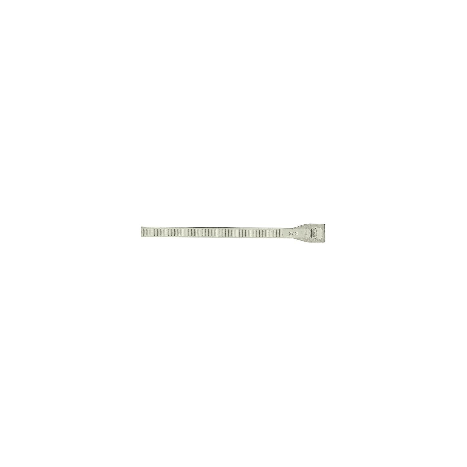 14in Nylon Standard Cable Tie, 25 Pcs. Natural, 25/PK