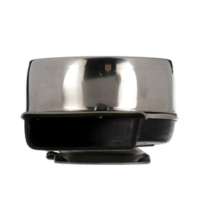 Compact Electric Horn w/ Stainless Steel Cover, Single, 12V, 8 Amp