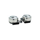 Compact Twin Electric Horns w/ Stainless Steel Covers, 12V, 8 Amp