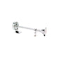 Trumpet Horn, 12v, 16-3/4in