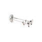 Stainless Steel Dual Trumpet Horn, Vibration-Free Pad, 20-3/4 in, 12V