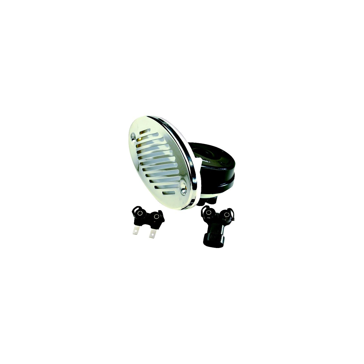 Hidden Boat Horn, ABYC & NMMA Standard, Stainless Steel Cover