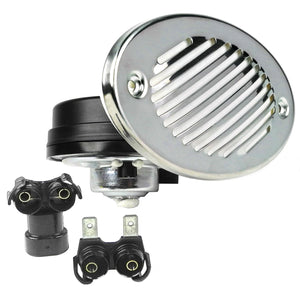 Hidden Boat Horn, ABYC & NMMA Standard, Stainless Steel Cover