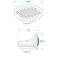 Hidden Boat Horn, ABYC & NMMA Standard, Stainless Steel Cover