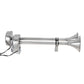 Dual Trumpet Electric Horn, Stainless Steel, 24V, 18-1/2in x 8in x 5in