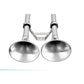 Dual Trumpet Electric Horn, Stainless Steel, 24V, 18-1/2in x 8in x 5in