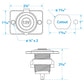 Accessory Socket, 12V, Boat