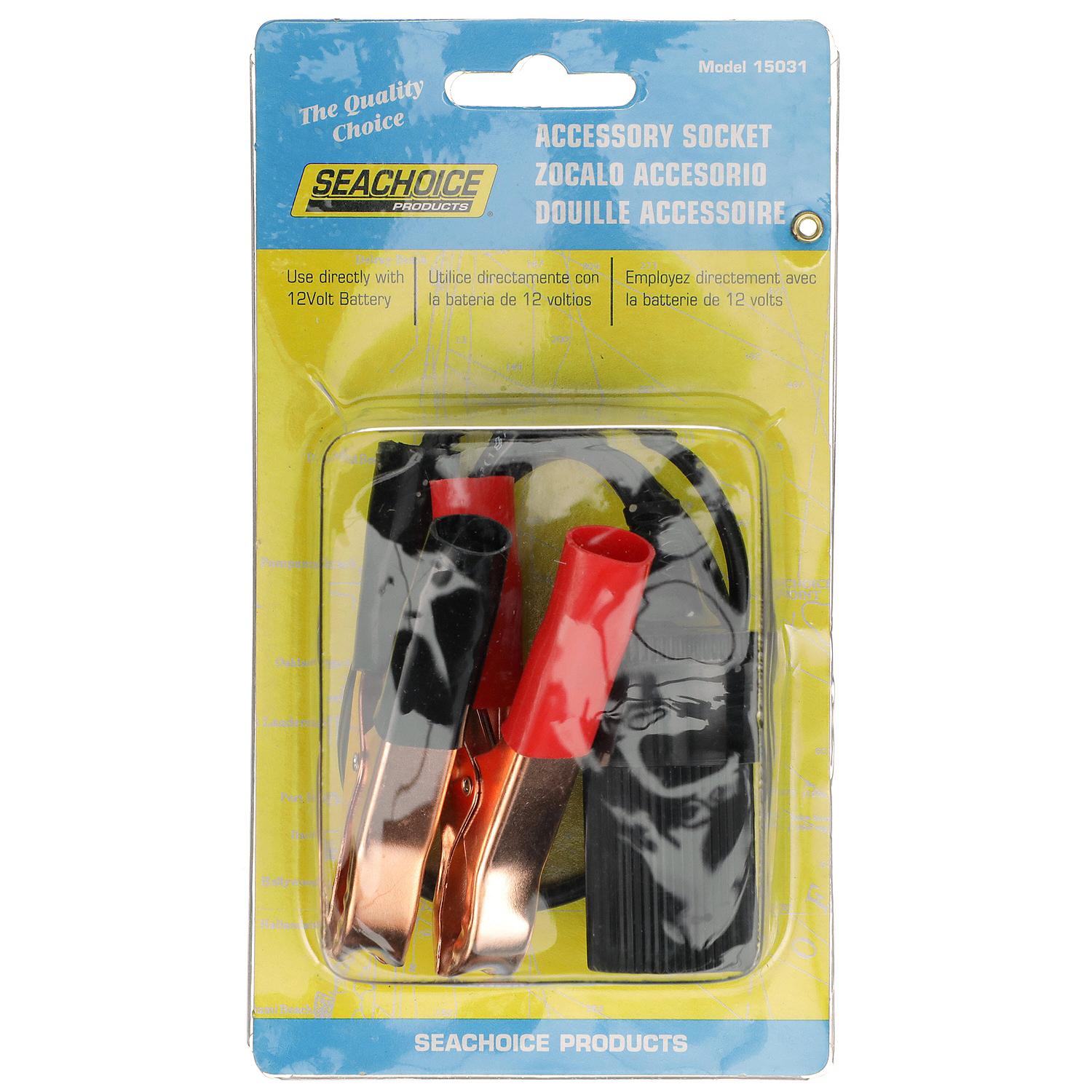 Adapter Plug to Battery Cigarette Lighter, 12V
