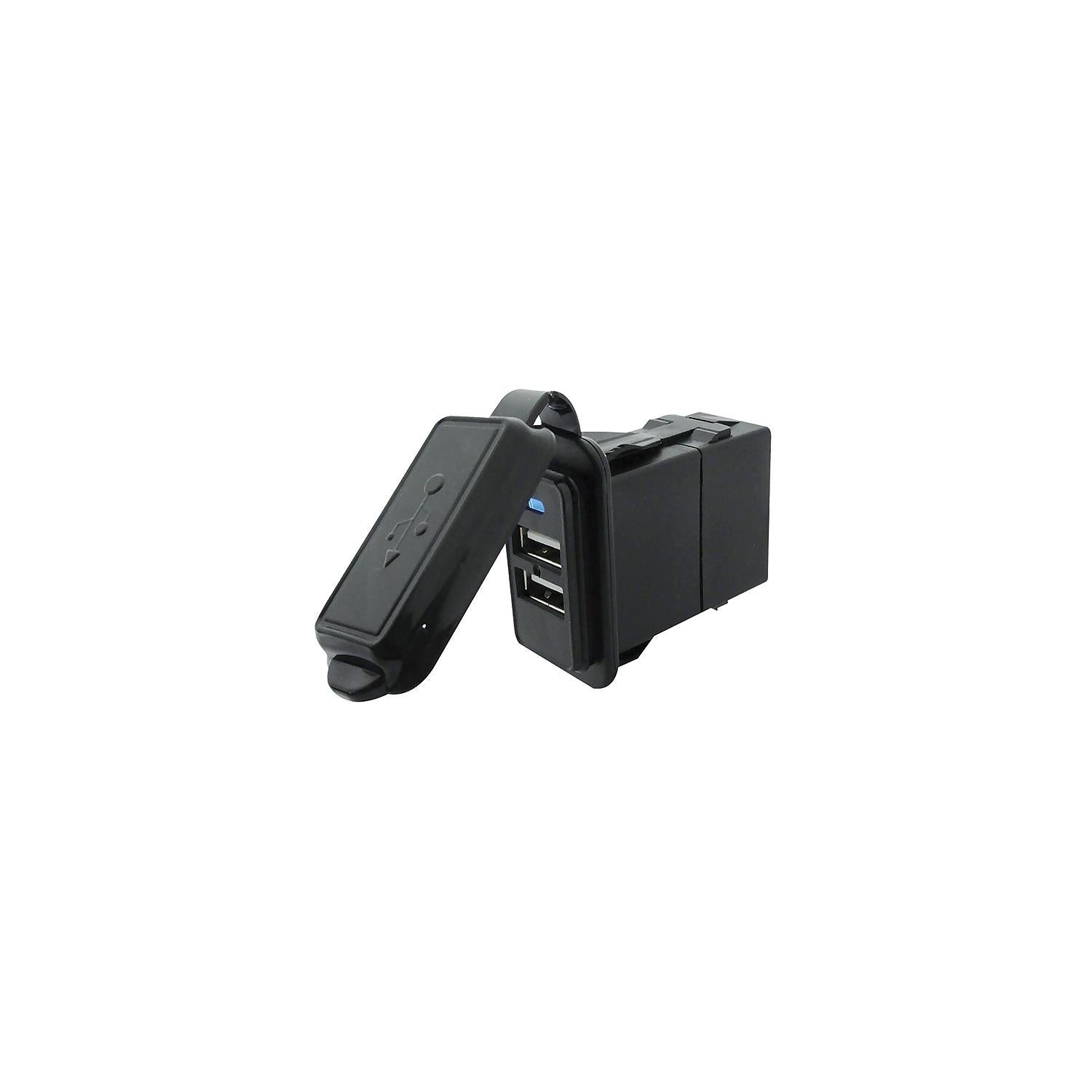Dual USB Outlet, 12-24V