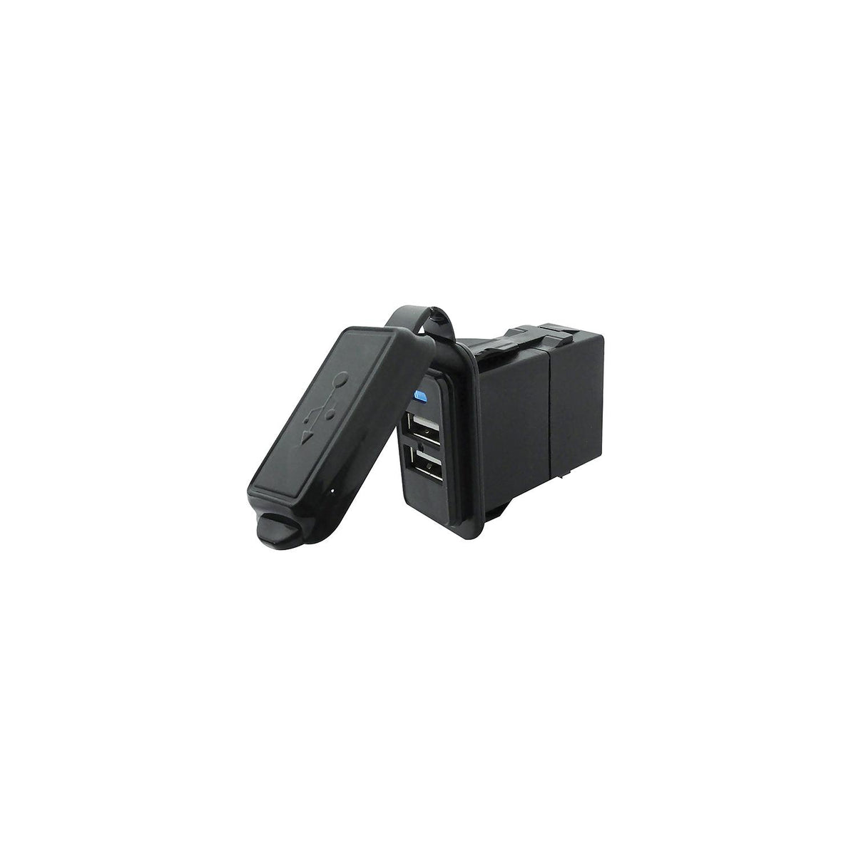 Dual USB Outlet, 12-24V