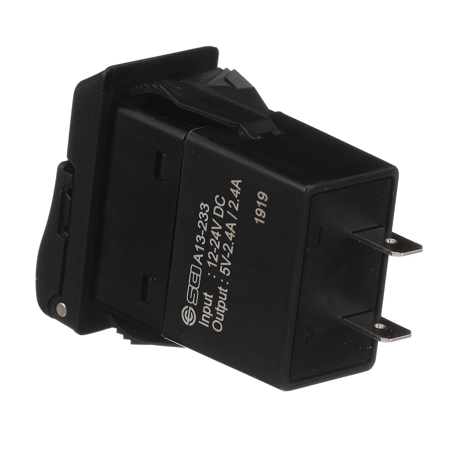 Dual USB Voltmeter, 12-24V